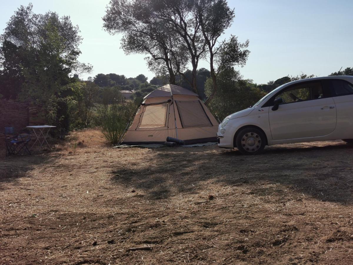 Adorable tente avec parking gratuit sur place La Ciotat Extérieur photo